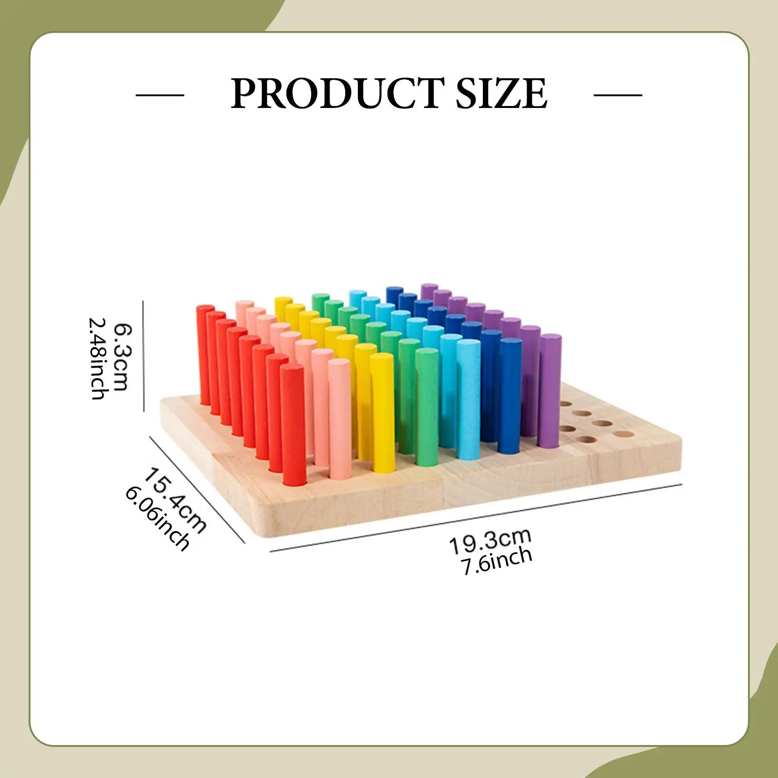 Wooden Sensory Toy,Board Game,Birthday Color Sorting Recognition Color Cognition Game,Development for Preschool Halloween School