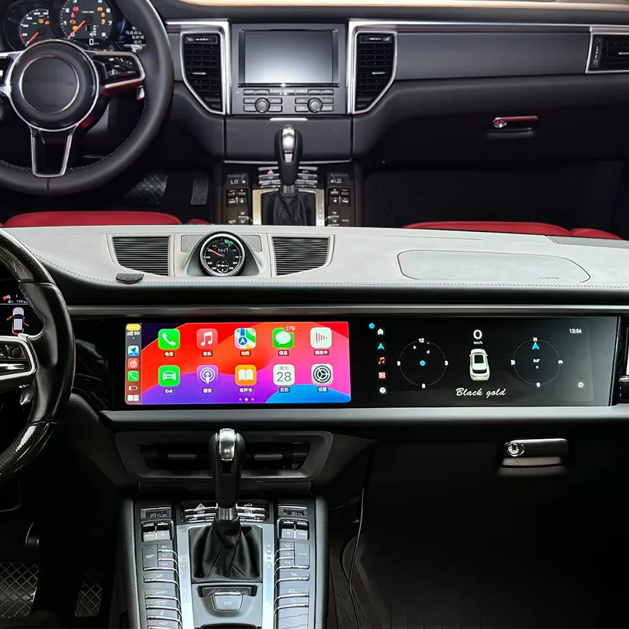 

Android 13 Car GPS Navi Radio For Porsche Macan 2010-2017 Upgraded Interactive Double Screen Automotive Multimedia Carplay Head