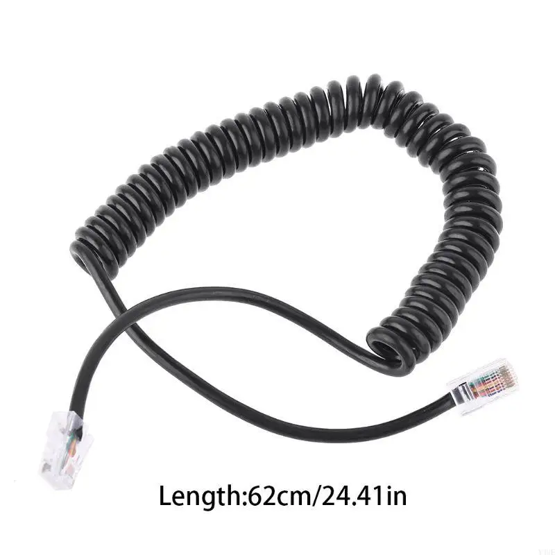 Y4UE 8PIN RJ45 до RI45 Удлинительный кабель MIC для HM-98 HM-133 HM-133VTWO WAY RADIO