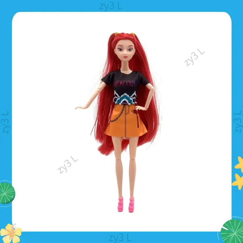 

Kpop Demon Hunters Girl Group Фигурка Аниме Мультяшные куклы Подвижные суставы Модель игрушки Настольный декор Коллекция Подарок