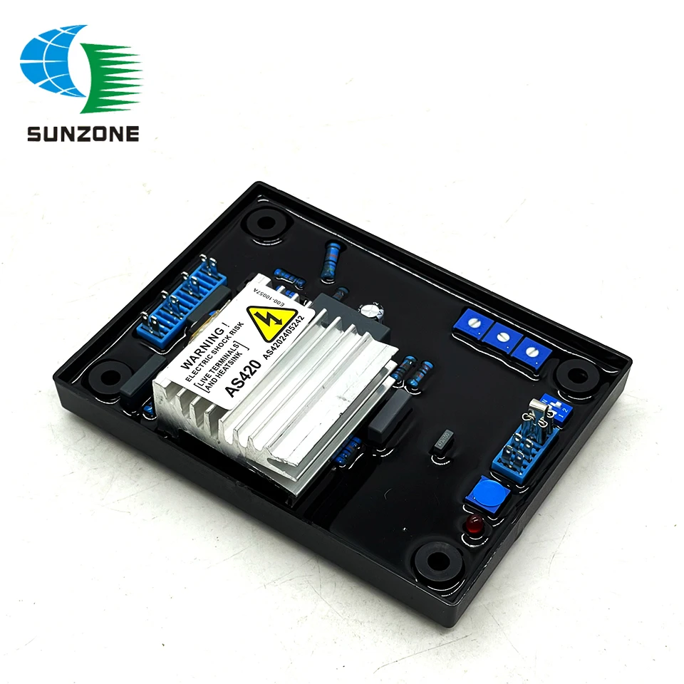 

AS420 Brushless Genset AVR Excitation Voltage Regulator Essential Parts For Stamford Generator Accessories