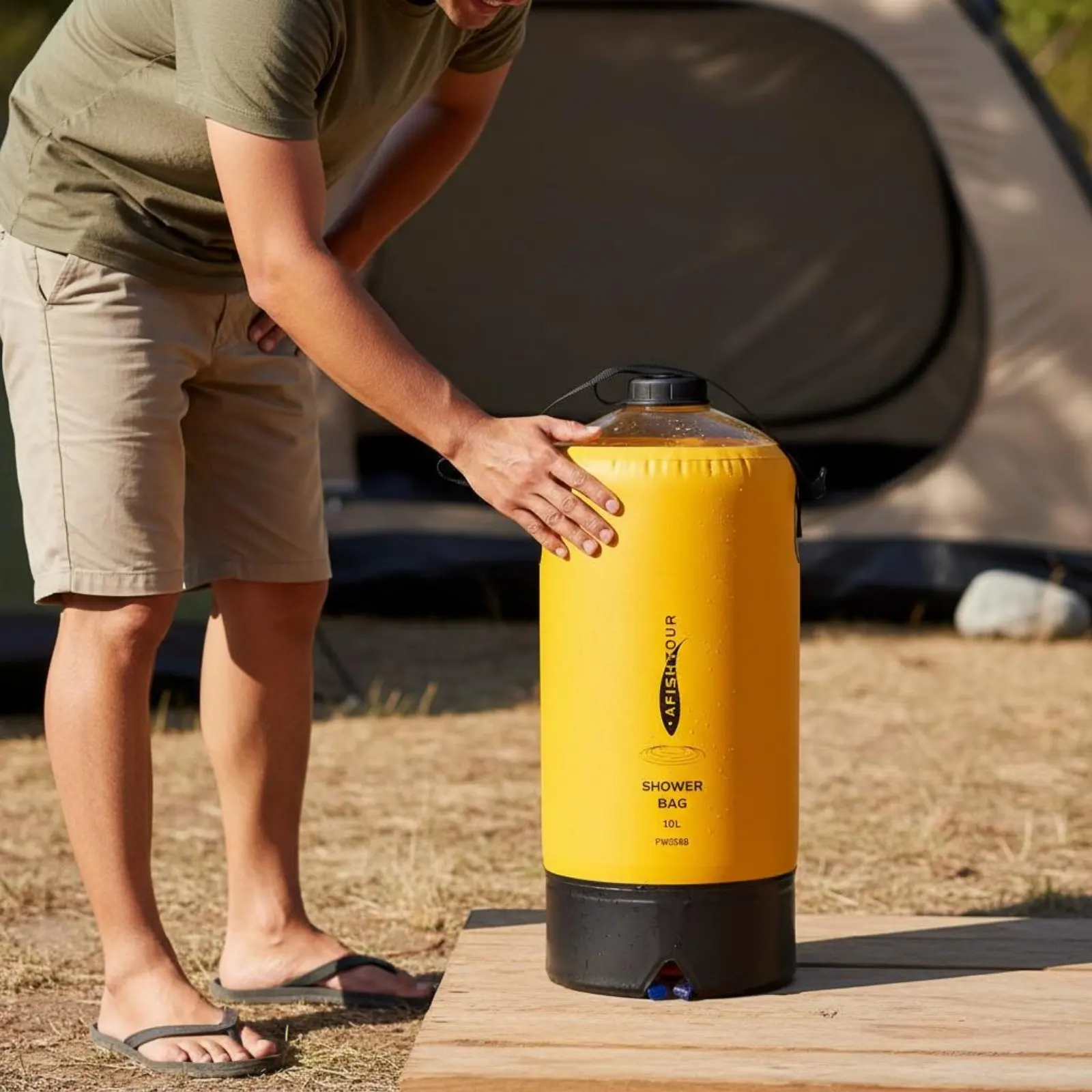 solar-camp-shower-pvc-material-solar-shower-bag-outdoor-gear-lightweight-leak-proof-for-hikers