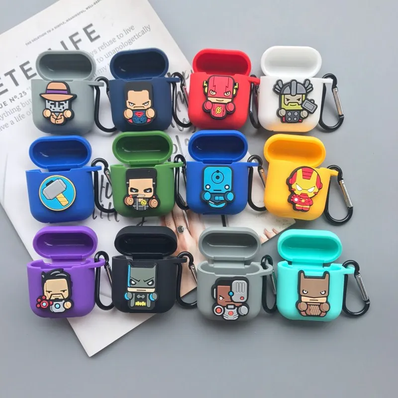 Disney-funda de silicona para auriculares inalámbricos, funda protectora con gancho para Apple Airpods 3 2 Pro, 2021