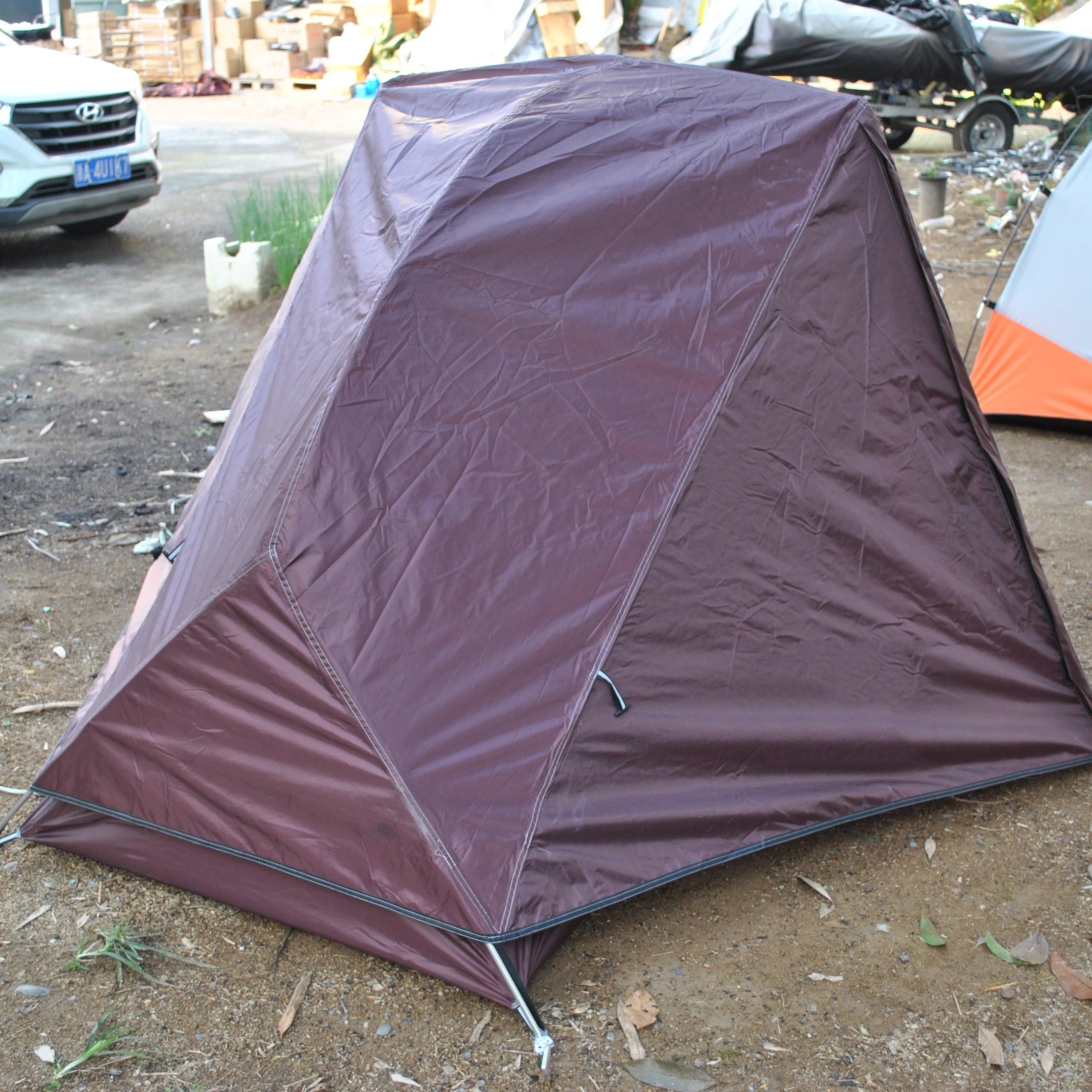 Tenda da esterno ultraleggera, doppio strato, tenda da zaino impermeabile, 1 persona, CZX-29, tenda da campeggio individuale