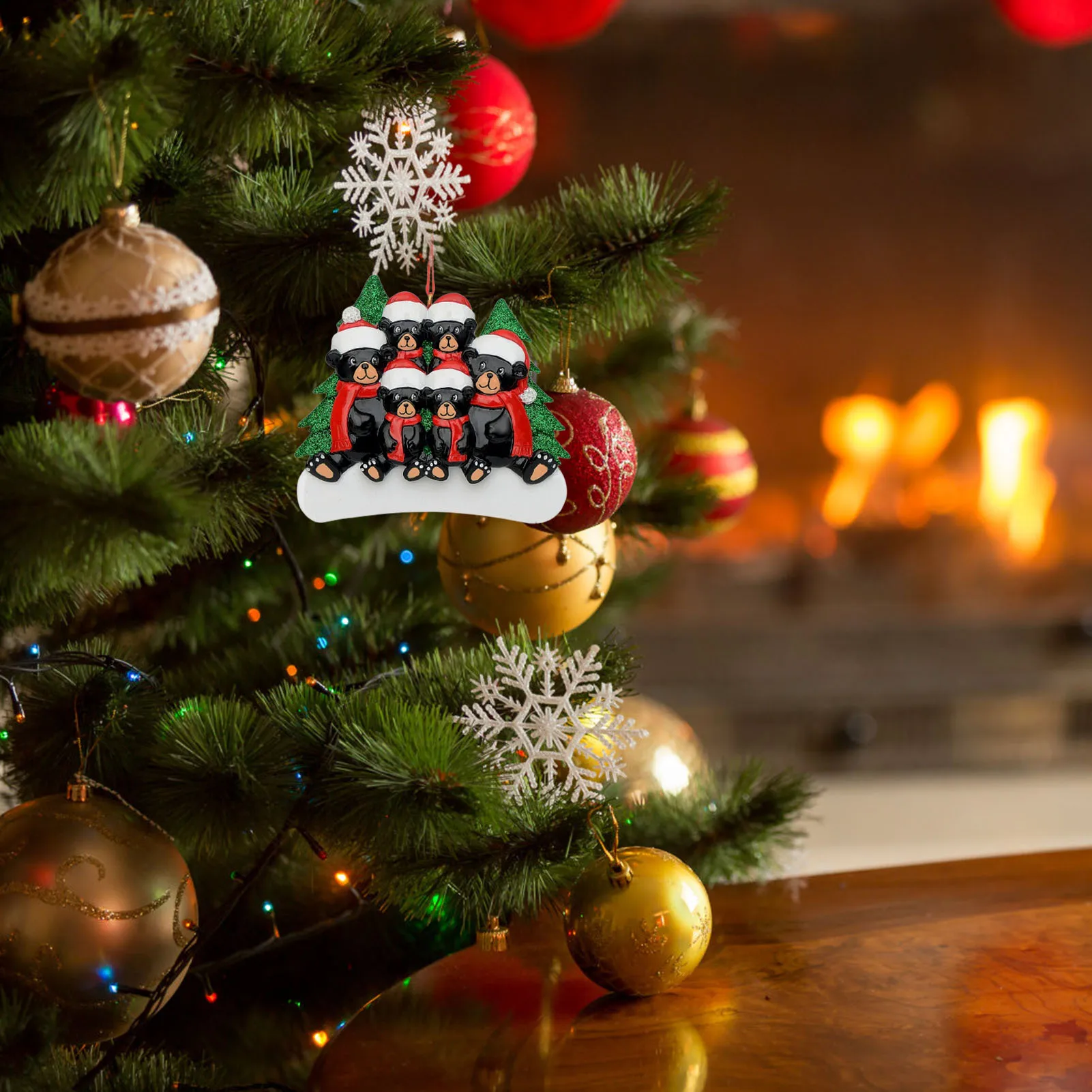 Bär Familie Weihnachts baum Anhänger bequem zu hängen spezielle Weihnachts schmuck geeignet für Familien freund Kind