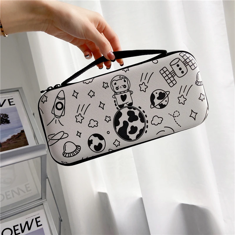 Cute Cartoon Anime Storage Bag For Nintendo Switch Game Console Box Travel Carrying Handbag Kawaii JonCon Protective Cover Case