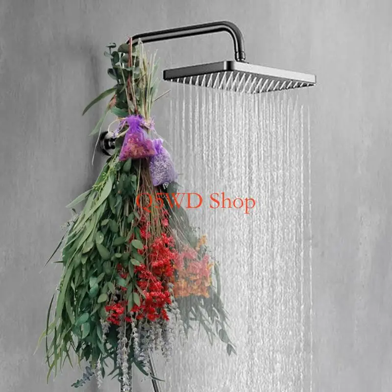 

Q5WD долговечный сушеный камедь, букет лаванды, настенный подвесной ботаник для ванной комнаты