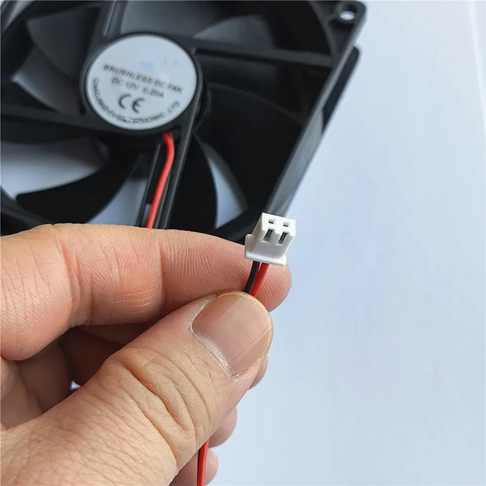 7 Sizes DC 5V/12V/24V Cooling Fans For Computer PC Case Mute Motor Strong Power Supply Radiating 4/5/6/7/8/9/12cm Drop Shipping