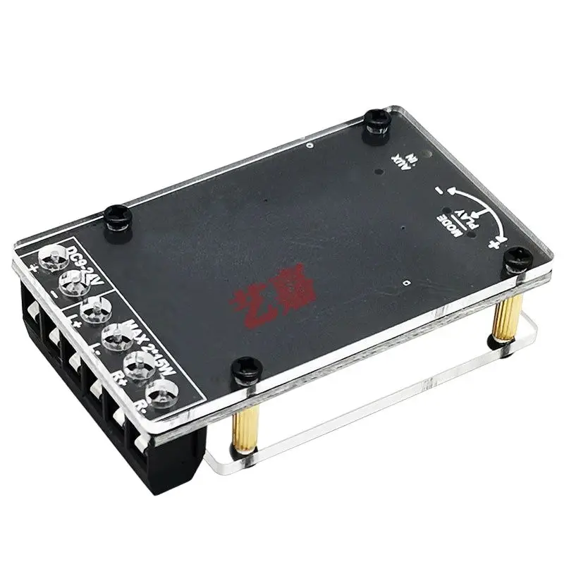 Плата цифрового усилителя мощности Hi-Fi с Bluetooth 5,0, 2,0, двухканальный, 12 В, 2*20 Вт