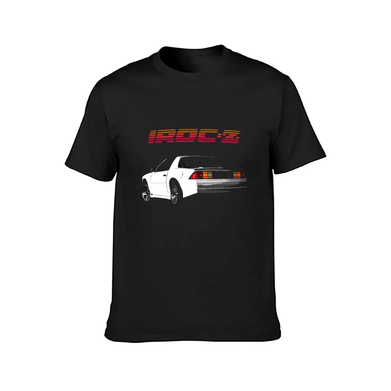 1987 5.7 IROC Z Logo T-Shirt kawaii clothes funnys tops oversized workout shirts for men