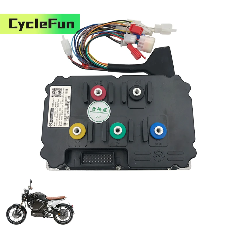 

FarDriver 6KW-8KW ND84850 84V BLDC Sine Wave Controller 450A Phase 850A For Electric Motorcycles Dirt Bike Scooter Accessories