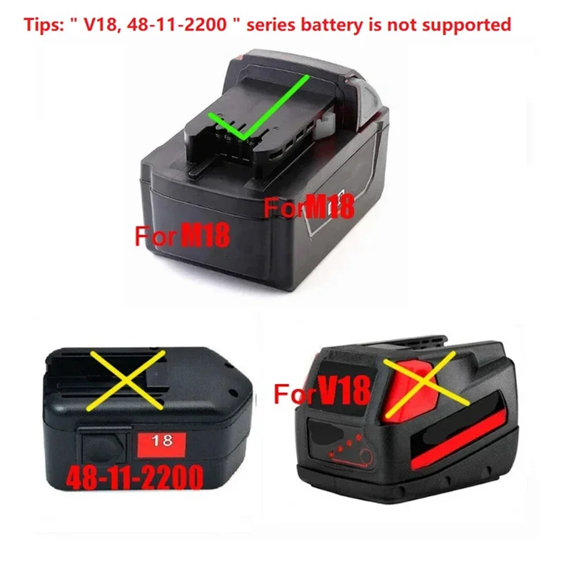 

ABBO-18 Beads LED Working Light For 18V Li- Battery Camp Emergency Light