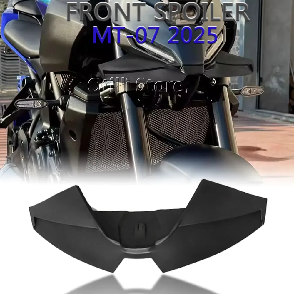 

MT07 New Motorcycle Black Naked Front Spoiler Winglet Aerodynamic Wing Kit Spoiler For YAMAHA MT-07 MT 07 MT07 mt 07 2025