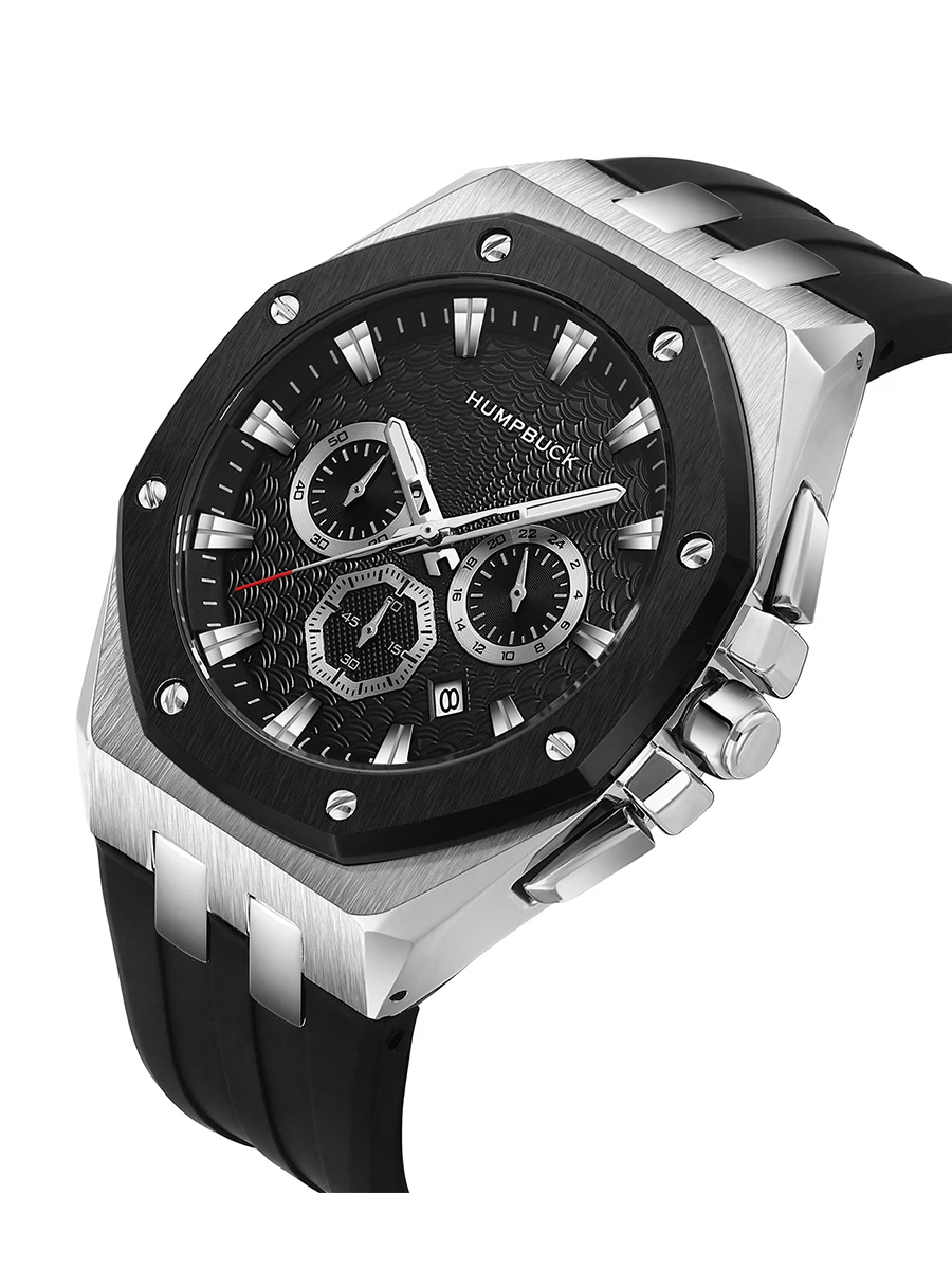 HUMPBUCK Best-Selling Sports Wristwatch for Men with Luminous Hands Waterproof Quartz Technology Perfect Gift Watch for Men