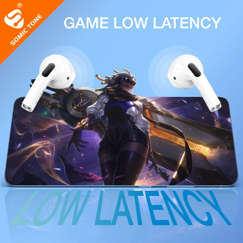 SOMIC TONE S4 Беспроводные TWS наушники V5.0 Bluetooth наушники с шумоподавлением Hi-Fi стереогарнитура для музыки ежедневный вызов