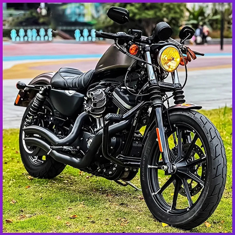 For Harley Sportster 883 1200 X48 72 Oil Tank Drain Hose 2004-2023 No-Drill Accesorios Moto