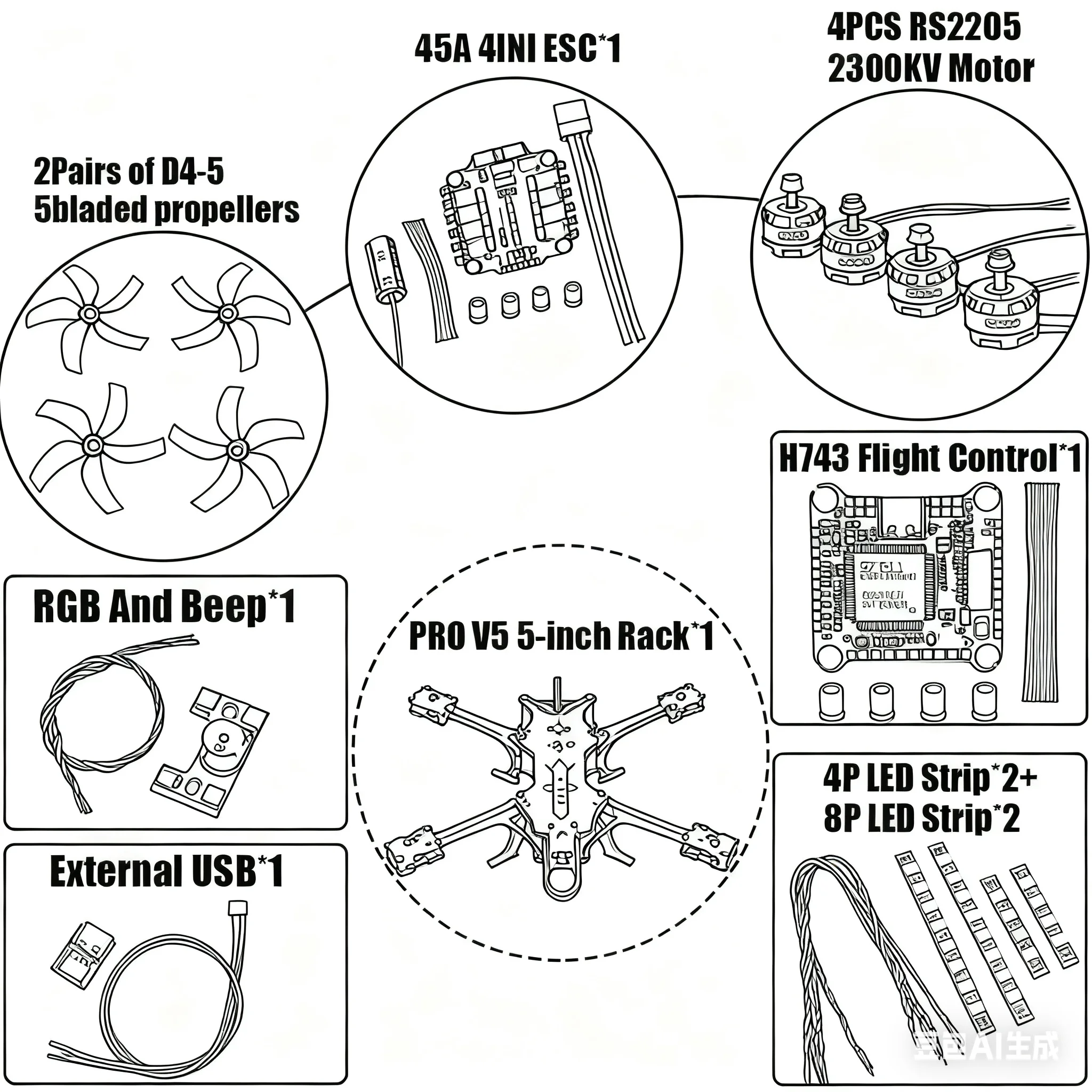 B-CUBE Pro V5 5Inch… - image