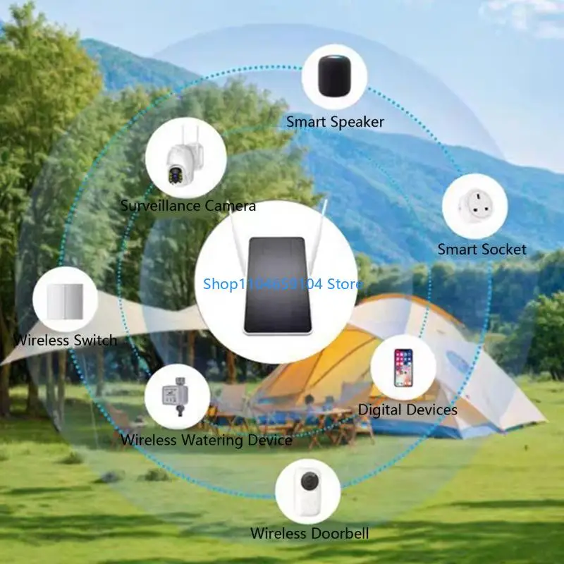 Konektivitas Solar Kecepatan Solar Berkecepatan Tenaga Surya Router Outdoor IP66 Perlindungan