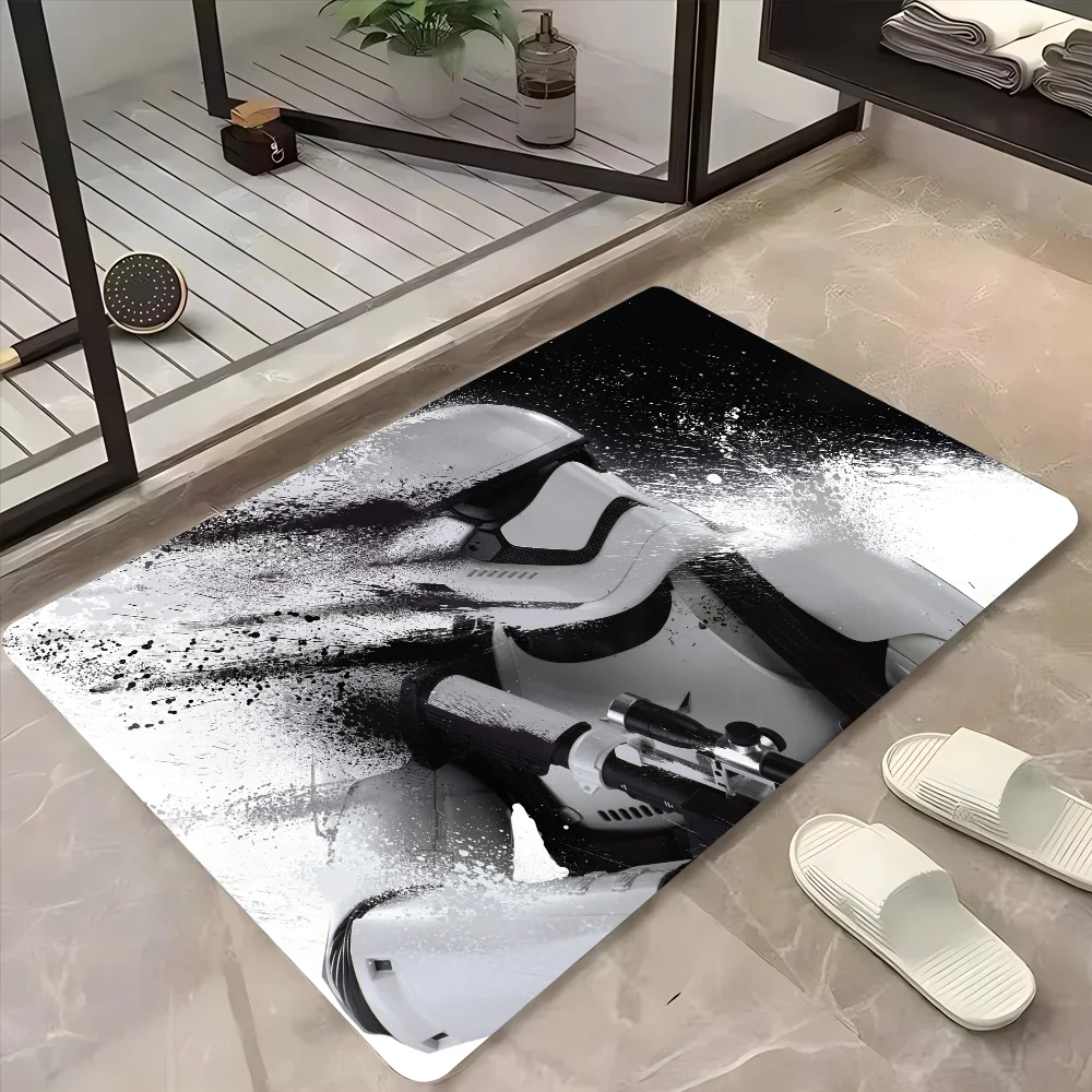 Movie Star Wars The Last Jedi Floor Mat Doormats Home Carpet Foot Mat Bathroom Absorbent Mats Anti-Slip Mats Home Decor Supplies