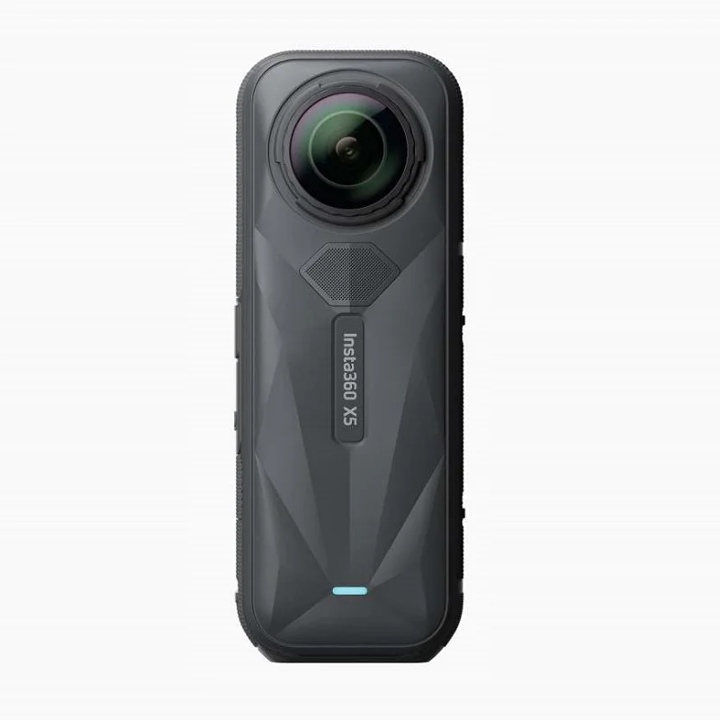 Insta360 X5 مقاوم للماء 15 متر 1/1.28 بوصة أجهزة استشعار 8K 360 HDR فيديو 72MP صور 4K60fps عدسة واحدة Insta 360X5 كاميرا رياضية