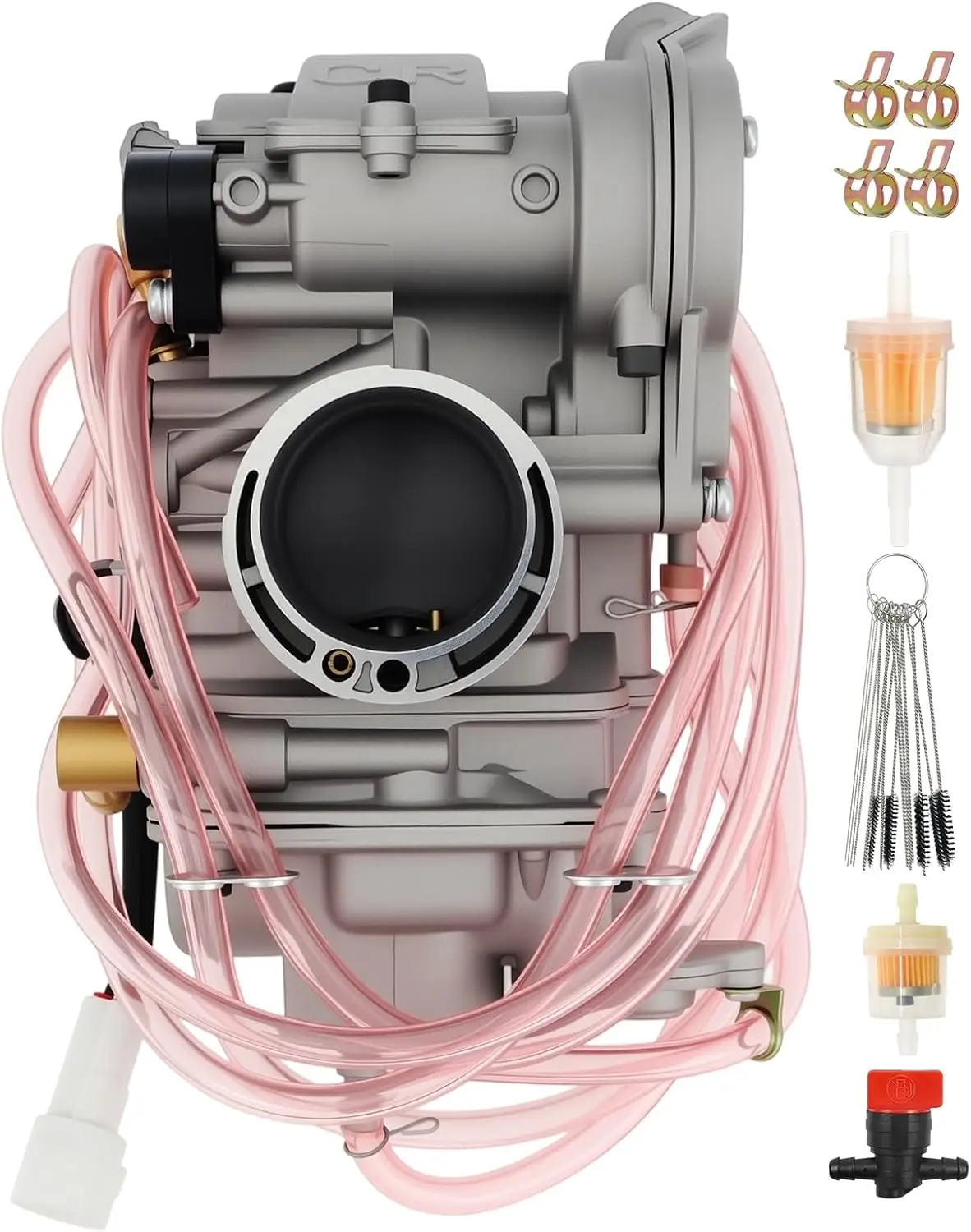 40mm Carburetor for Yamaha WR400F WR426F WR450F YZ400F YZ426F YZ450F 1998 - 2011, Replaces 5TG - 14101 - 00 - 00, Durable Motorc