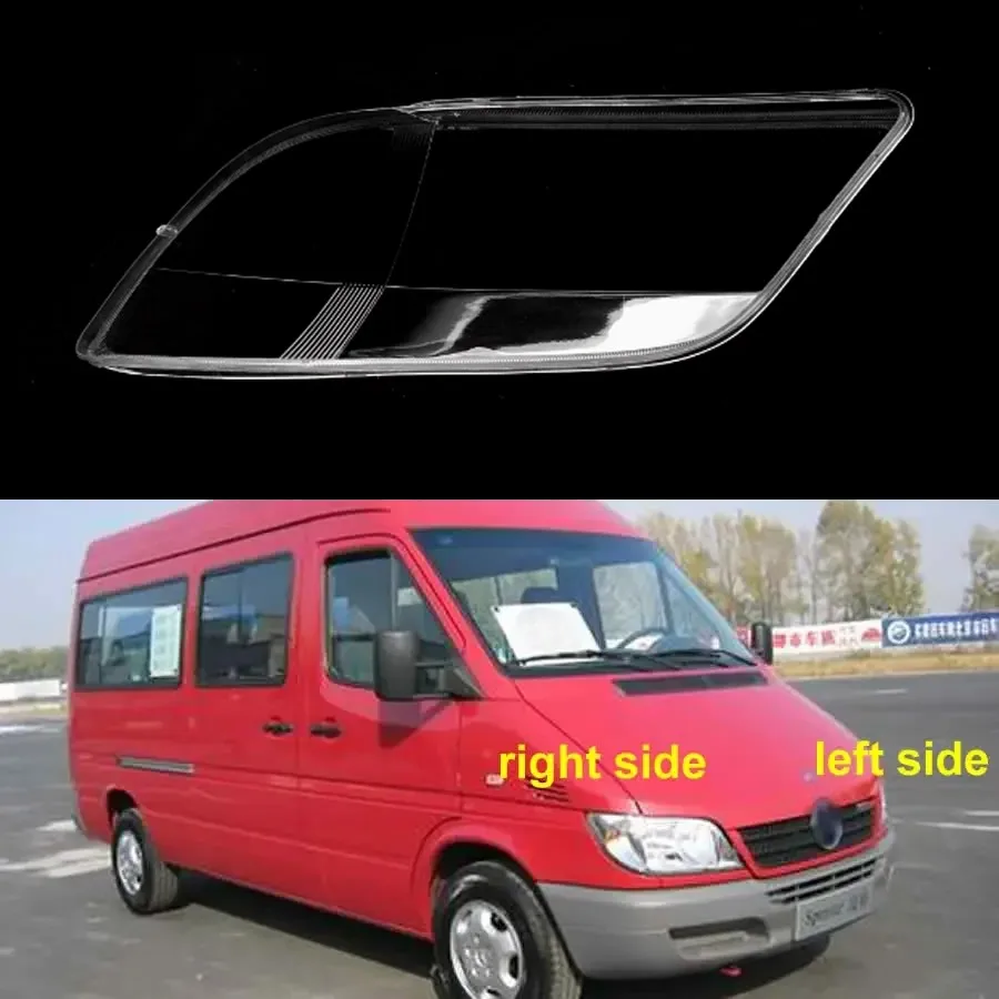 

For Mercedes Benz Sprinter 2001 2002 2003 Headlight Cover Shade Headlamp Shell Transparent Lampshade Case Lens Plexiglass