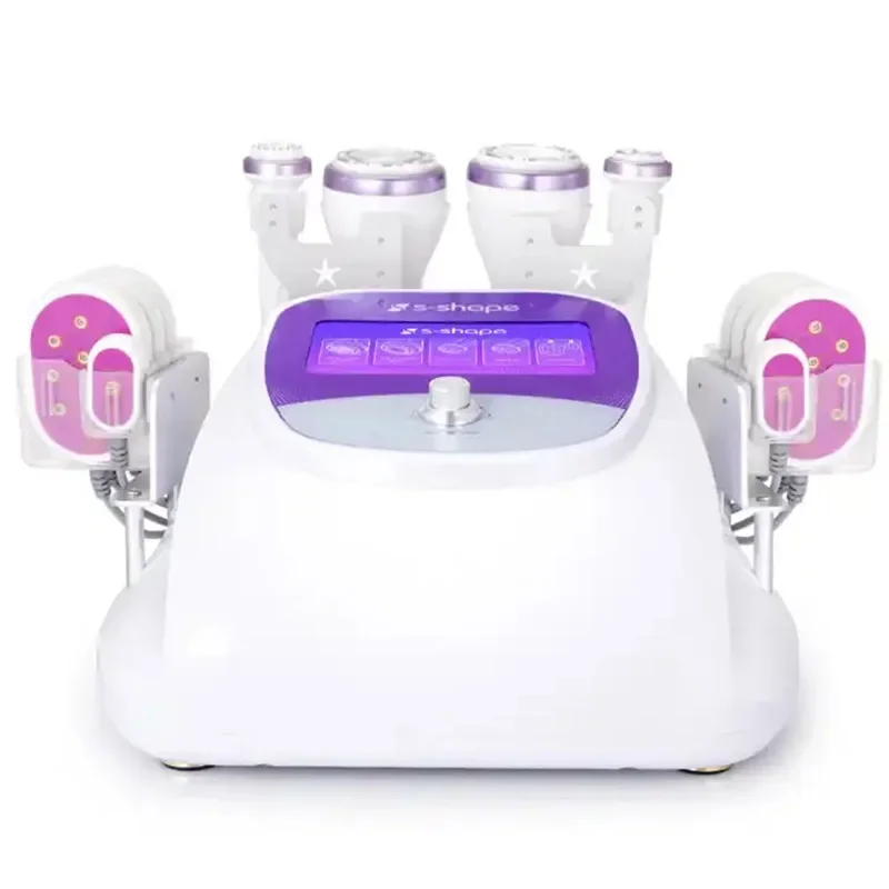 Laser Lipo Laser Slimming Machine For Home Use Body ShaperNew Arrival 5 In 1 30K Ultrasonic Cavitation Vacuum Radio Frequency