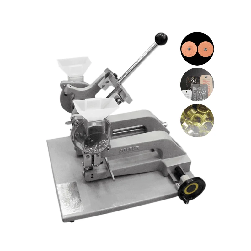 Two Head Double Head Manual Eyelet Machine  Curtain Eyelet Machine Eyelet Making Machine