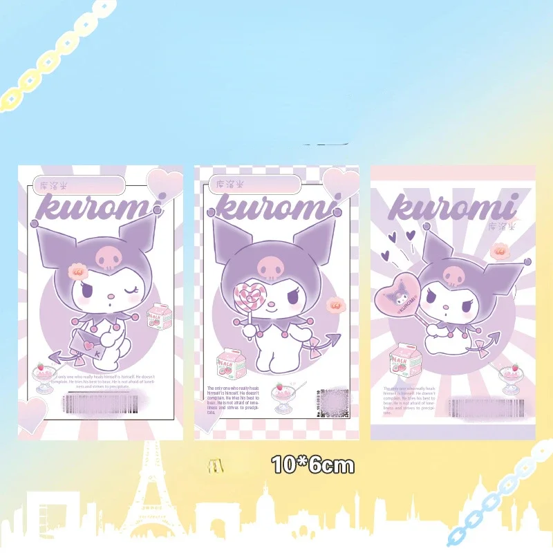 30 Pcs/Set Anime Stationery Stickers Kawaii Sanrio Sealing Stickers Hello Kitty Kuromi My Melody Stationerys Label Sticker Gift