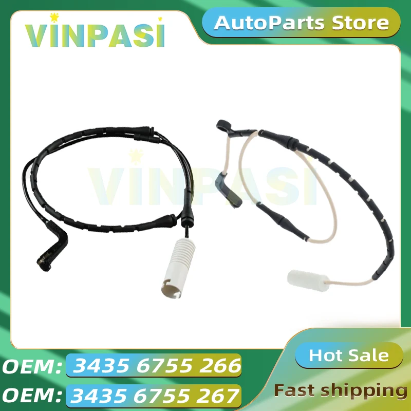 

Brake Pad Wear Alarm Contact Suitable for BMW 7 Series E65 E66 E67 Brake Induction Wire Car Brake Line 34356755266 34356755267