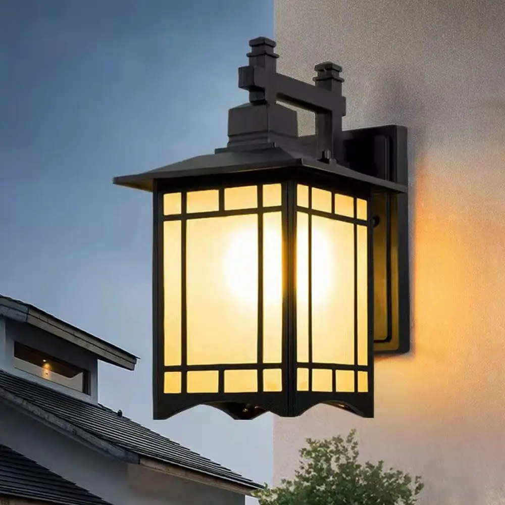 

Outdoor Lighting Fixtures Wall Mounted Outside Wall Lights Black Anti-Rust Aluminum Wall Lanterns Waterproof, Customized