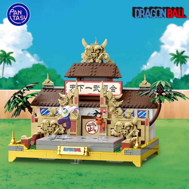 Pantasy Dragon Ball Series Building Blocks World Martial Arts Tournament Assembly Model Goku Toy Figurine Gift