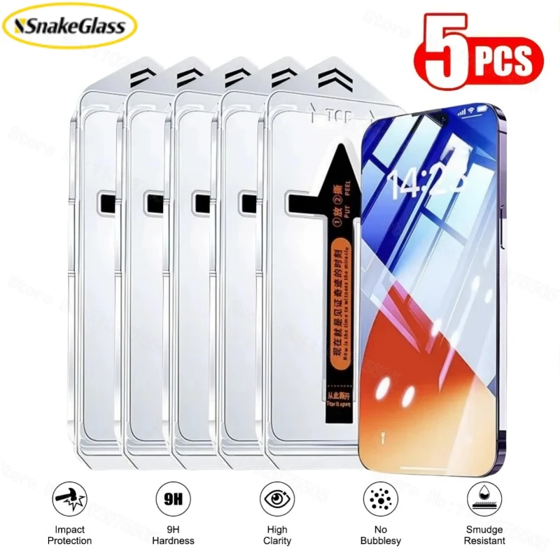 5PCS Glass for OPPO Find X9 Ultra Find X9s Pro X9s Tempered Glass Full Cover 9H Dust Free Screen Protector Find X9 Ultra X9 Pro