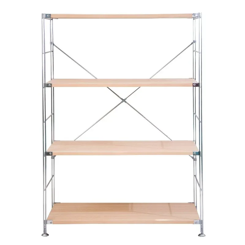 

Japanese minimalist style, removable wrought iron storage rack, kitchen bedroom shelf