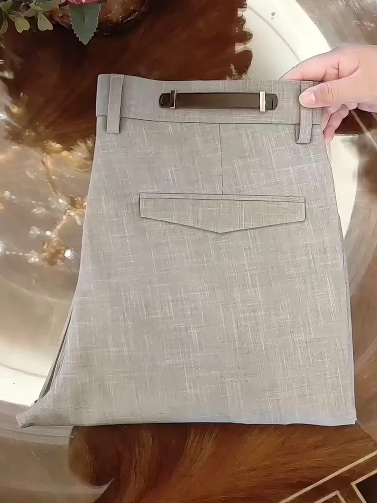 

Новые мужские повседневные брюки весна-лето, модные, высококачественные, универсальные, облегающие, антибактериальные, удобные