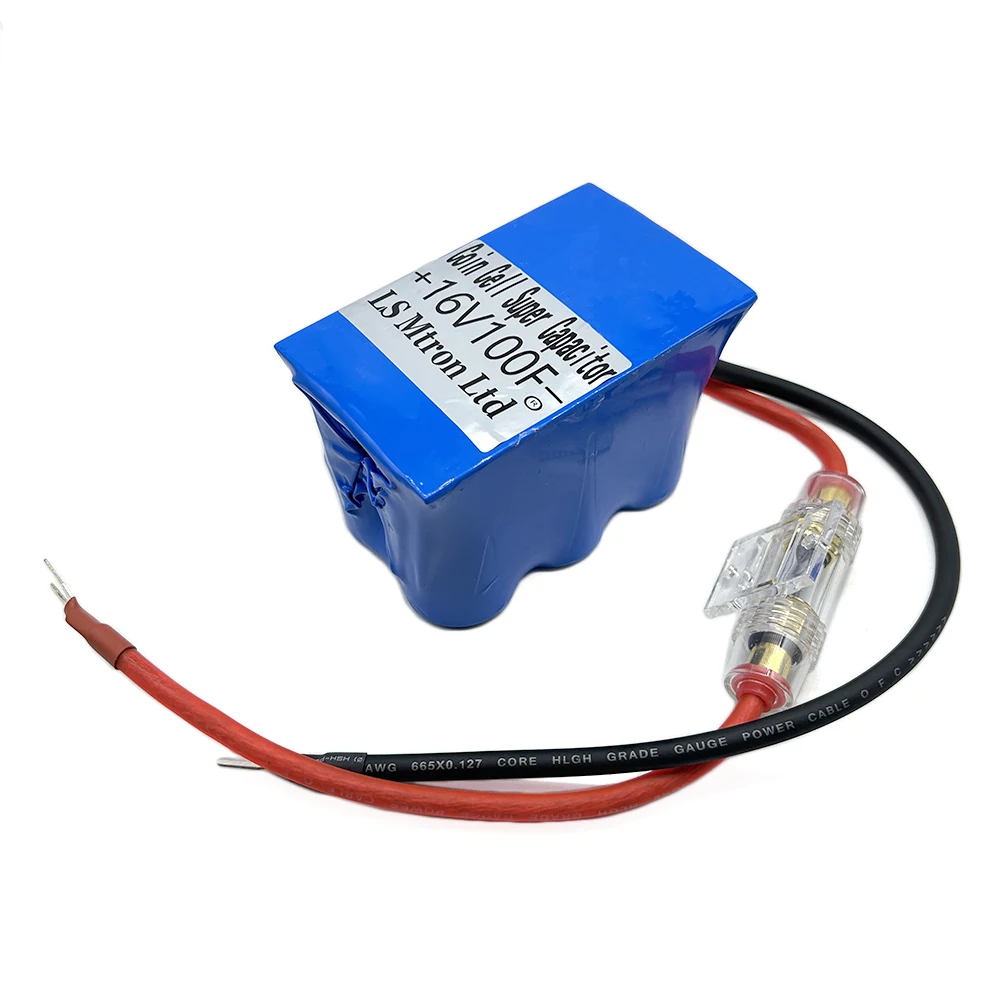 LS Mtron Limited Auto Condensador, Super Condensador, 16V100F Auto, 2.7V 600F, 1 conjunto