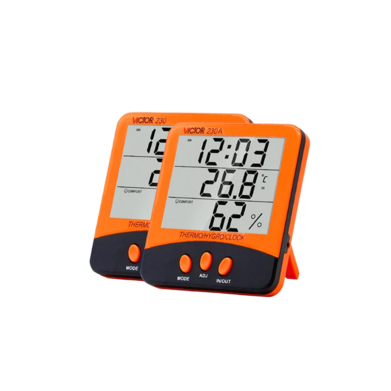 

VICTOR VC230 Temperature and Humidity Meter - Indoor Household High Precision Electronic Digital Display