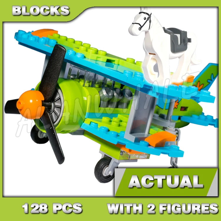 

128pcs Movie Series Mystery Plane Adventures Pumpkin Horseman Hamburger Bombs 10429 Building Blocks Sets Compatible With Model