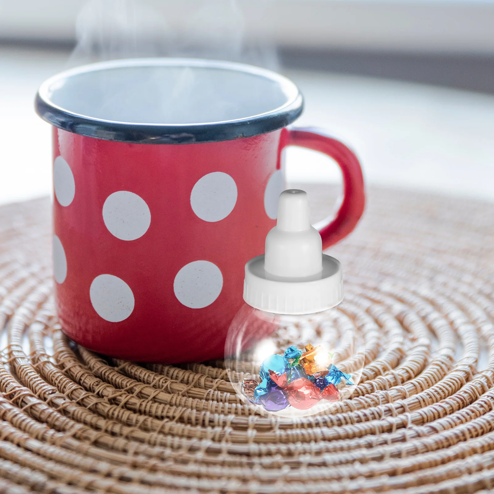 

20Pcs Creative Cartoon Candy Boxes 60ml Ball Shaped Plastic Candy Containers Lid Party Favors Baby Shower Storage Small Treat