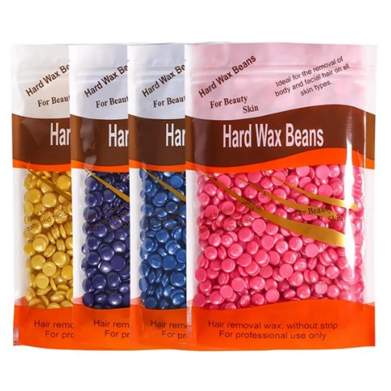 Waxing Wax Beans For Hair Removal Full Body Hot Film Hard Depilatory Wax Beads For Wax Heater Machine