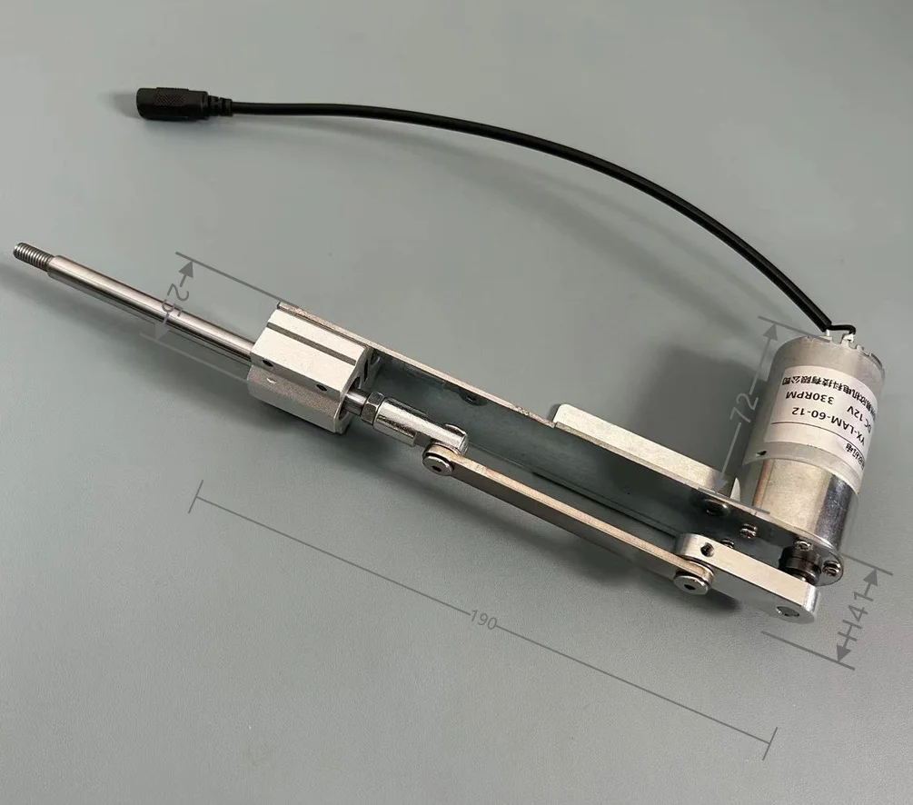 

Customized Linear Reciprocating Motor Push-rod Telescopic Push-pull Lifting Motion Mechanism Motor DIY Gun Machine