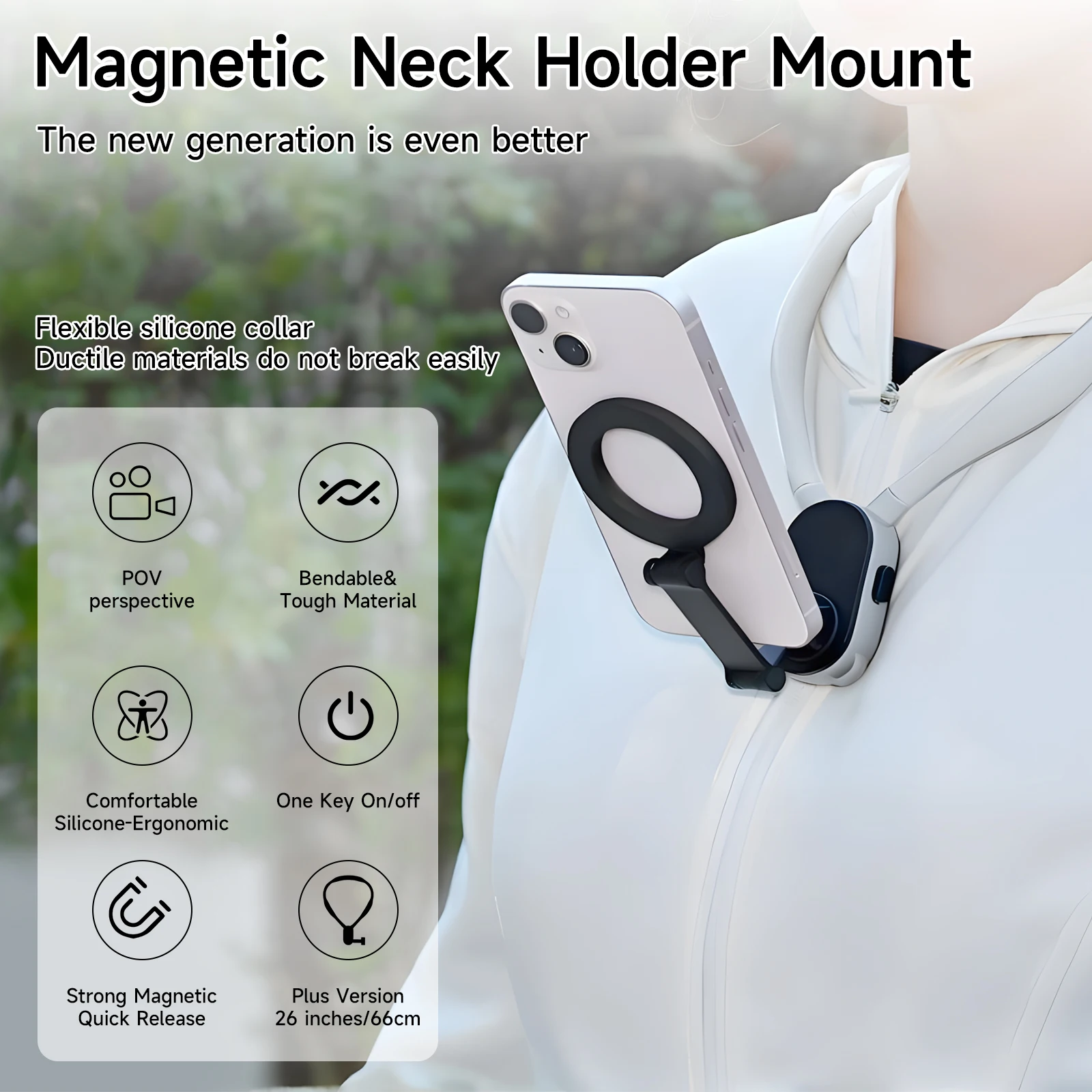 Support de cou magnétique pour - Phone Accessories Video avis et prix
