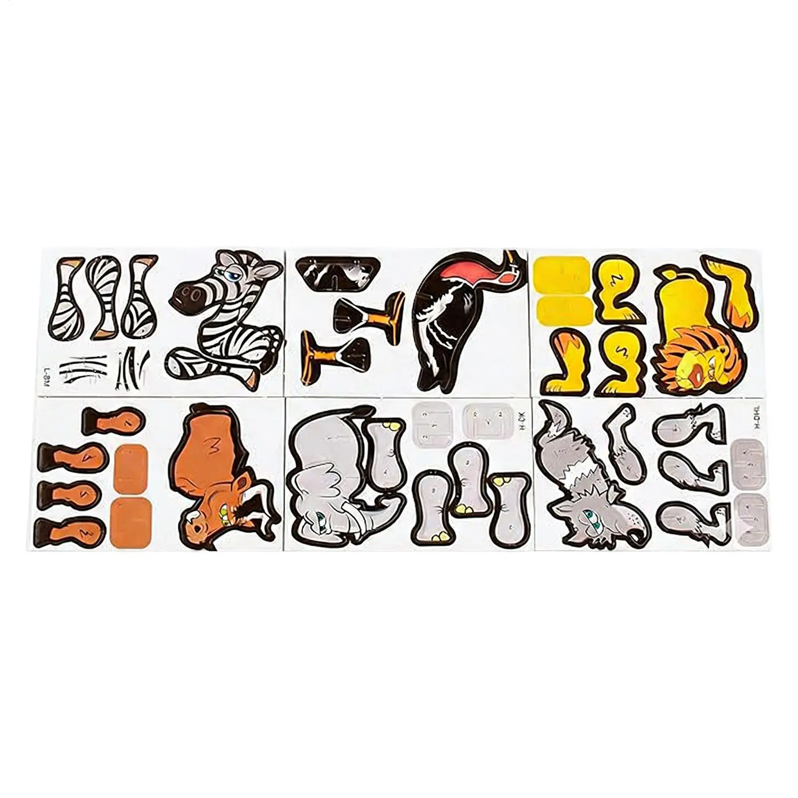 

3D Jigsaw Puzzles For Kids 7 Patterns 3D Fun Foam Educational Toys Kids Small Puzzles For Birthday Homeschooling Early Childhood