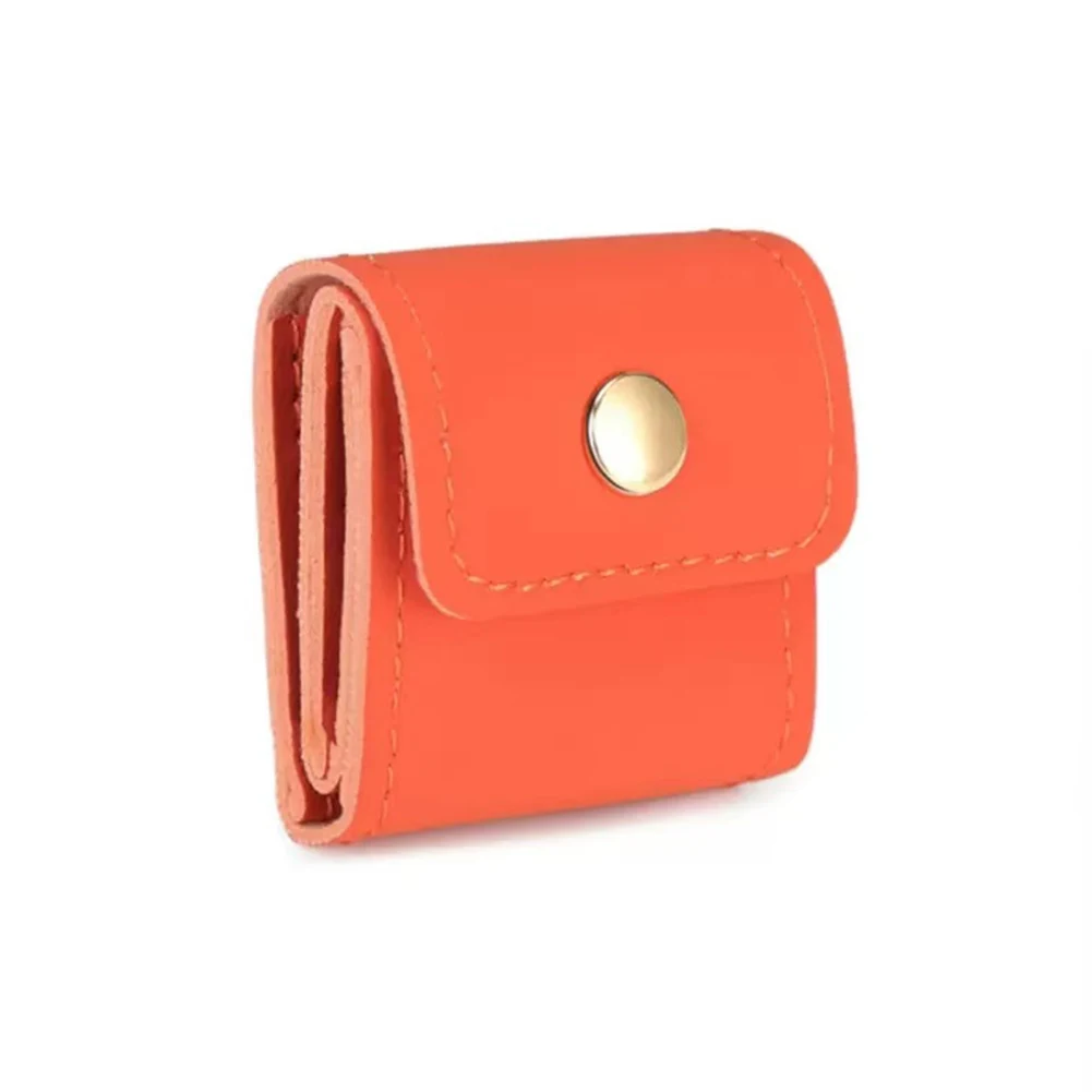 4 Compartment PU Felt Mini Roll Jewelry Storage Pouch Portable Travel Organizer For Earring Necklace Ring Storage Bag