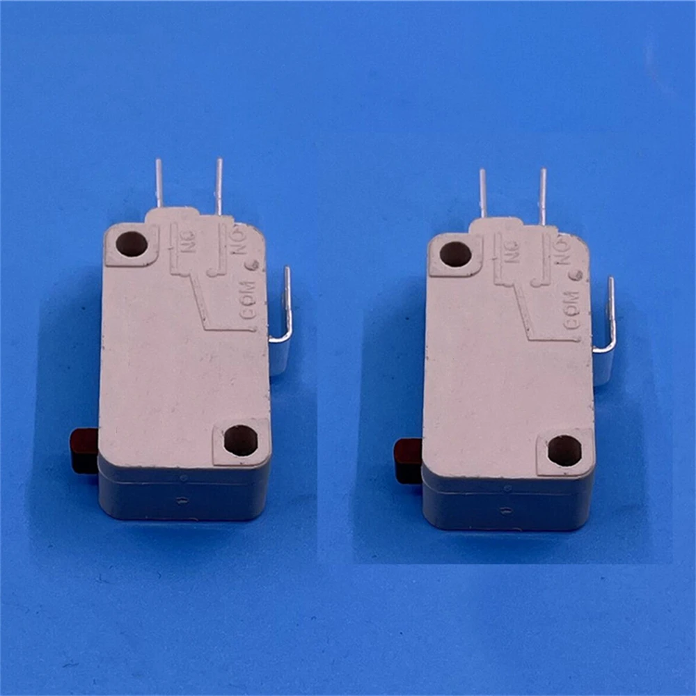 2Pcs Microwave Oven Door Micro Switch  W-15-102C 15A 250V Normally Open Contact Switch For Galanz Microwave Oven Accessories