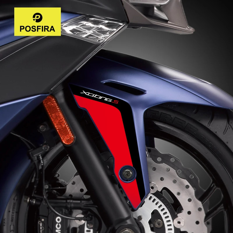 

POSFIRA наклейка на переднее крыло мотоцикла, виниловые наклейки для Kymco Xciting 400S 400 S S400 2018-2023, аксессуары для украшения брызговика