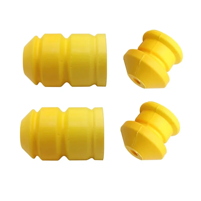 

2pcs 15295277 + 2pcs 15783030 Axle Bumper Rear and Front, Control Arm Jounce Bumpers for Hummer H3 H3T 2006 2007 2008 2009 2010