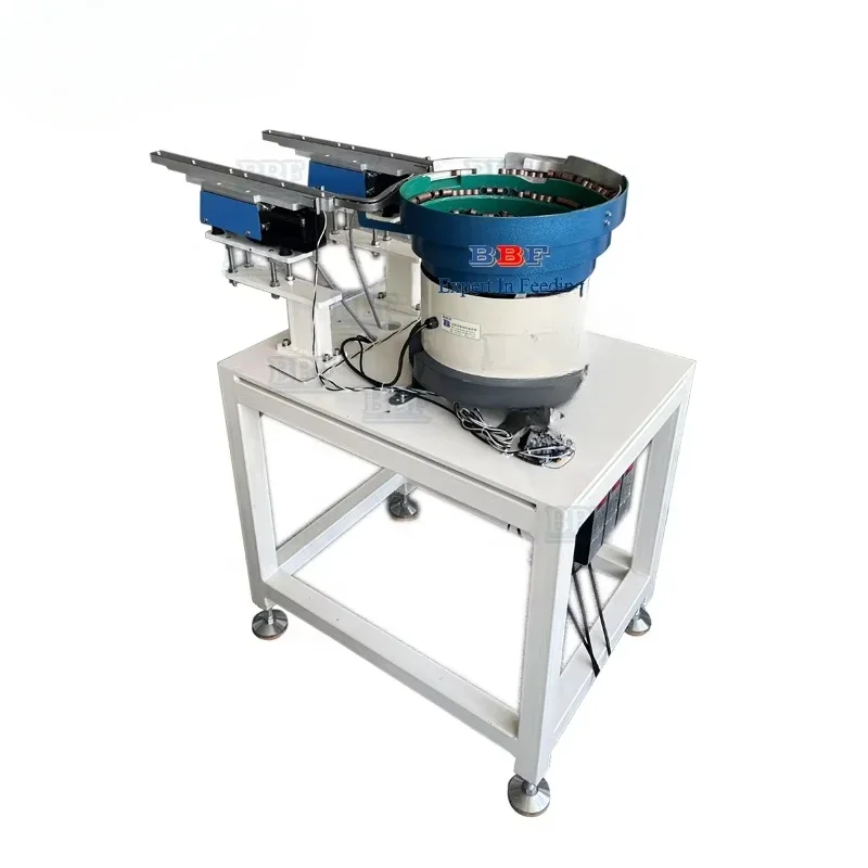 china automatic step bowl feeder vibration with two lanes for metal parts assembly machine