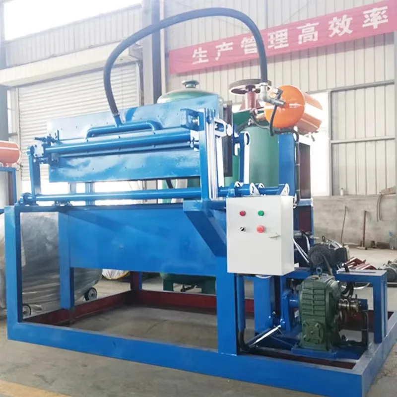 Egg Carton Making Machine Paper Pulp Molding Equipment For Egg Tray Fruit Tray Industrial Production
