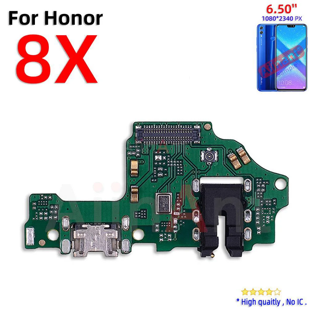 Usb carregador dock conector porta, placa de carregamento, cabo flexível para huawei honra 8 lite pro 8a 8c 8s 8x max 2019